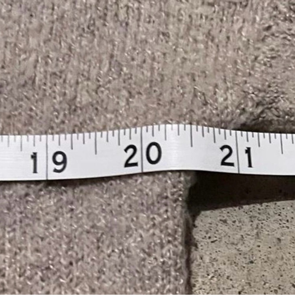 Debut Cozy Cream Cowl Neck Sweater with ties size M/L - Picture 6 of 7